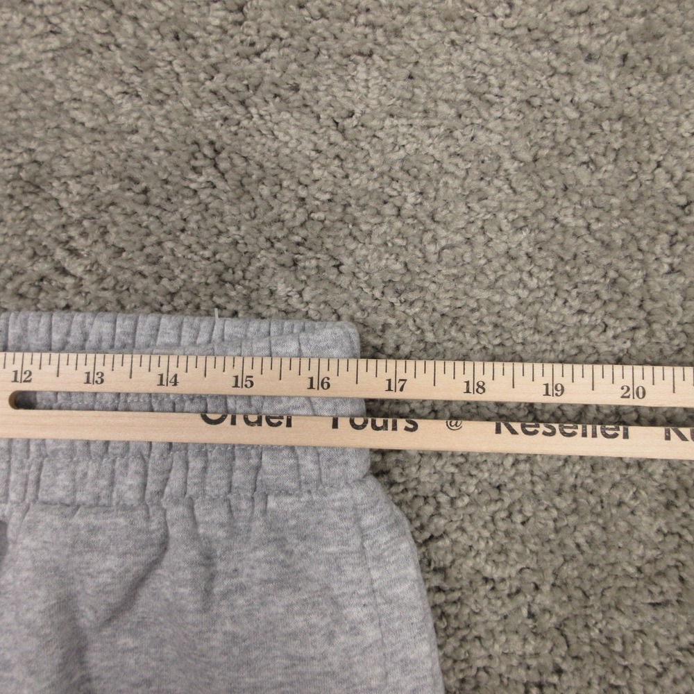 Under Armour Sweatpants Mens Large Gray Heather UA Rival Fleece Puddle Pant EUC - Picture 7 of 10